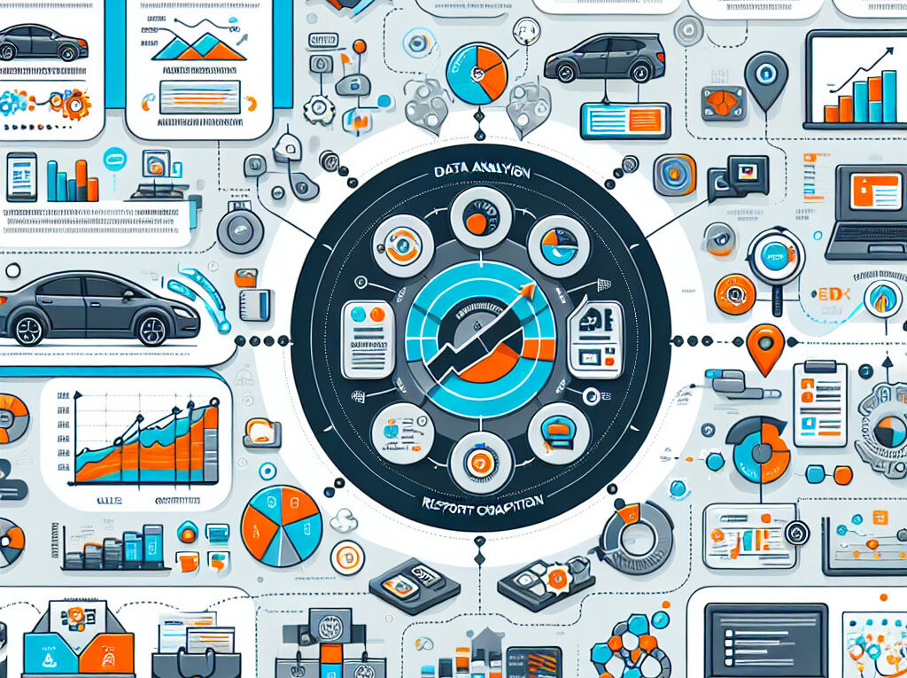 Analiza danych i raportowanie w e-commerce motoryzacyjnym.