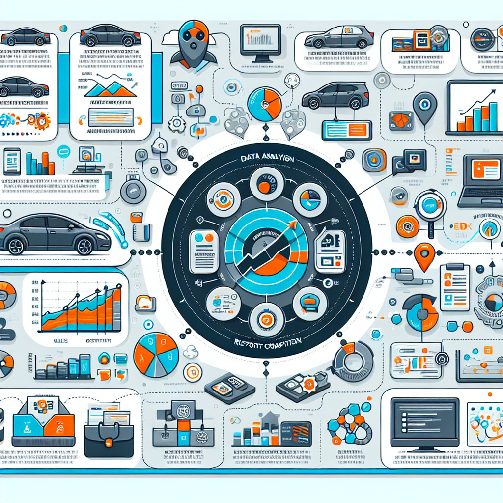 Analiza danych i raportowanie w e-commerce motoryzacyjnym.