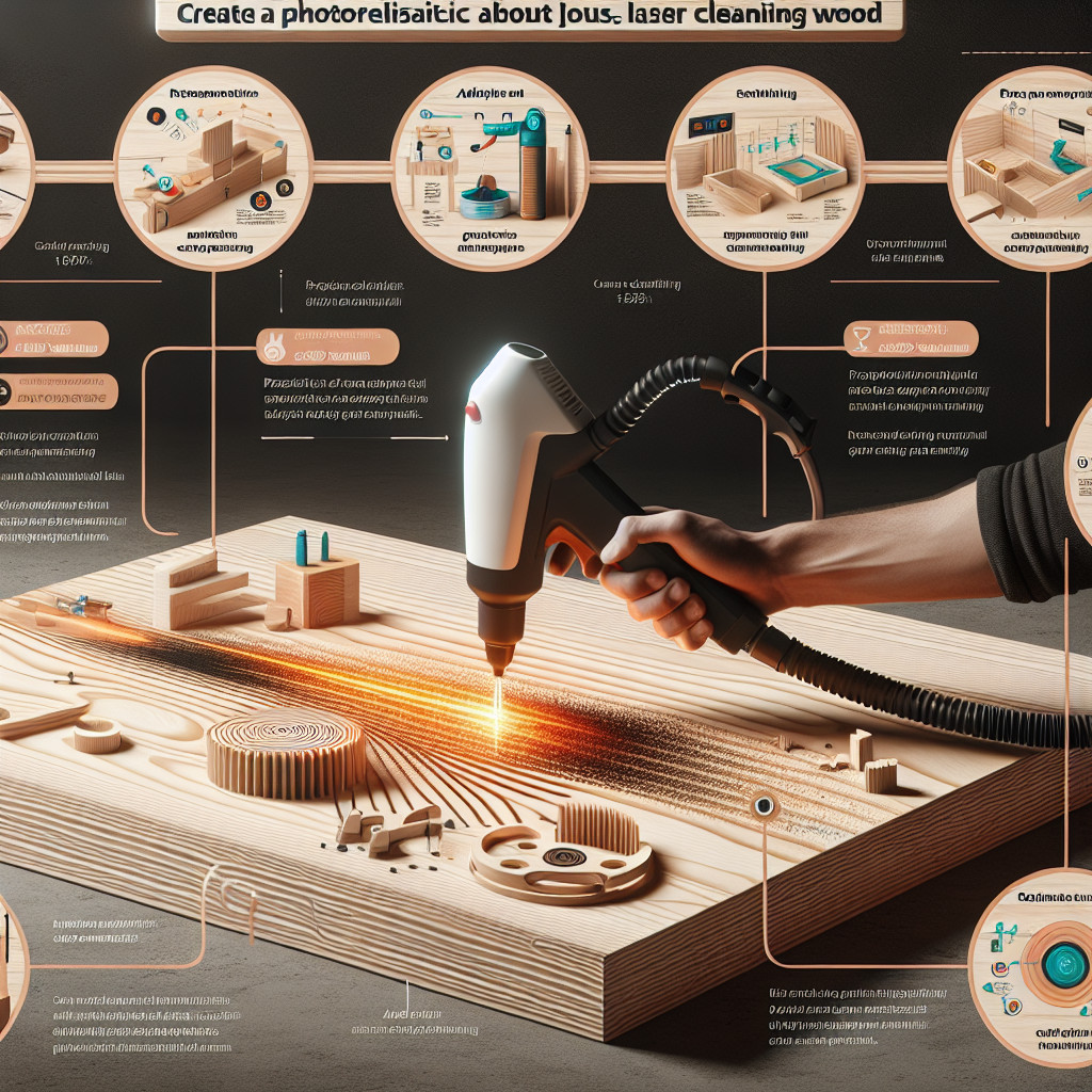 Laserreinigung von Holz in der Holzgeländerherstellung