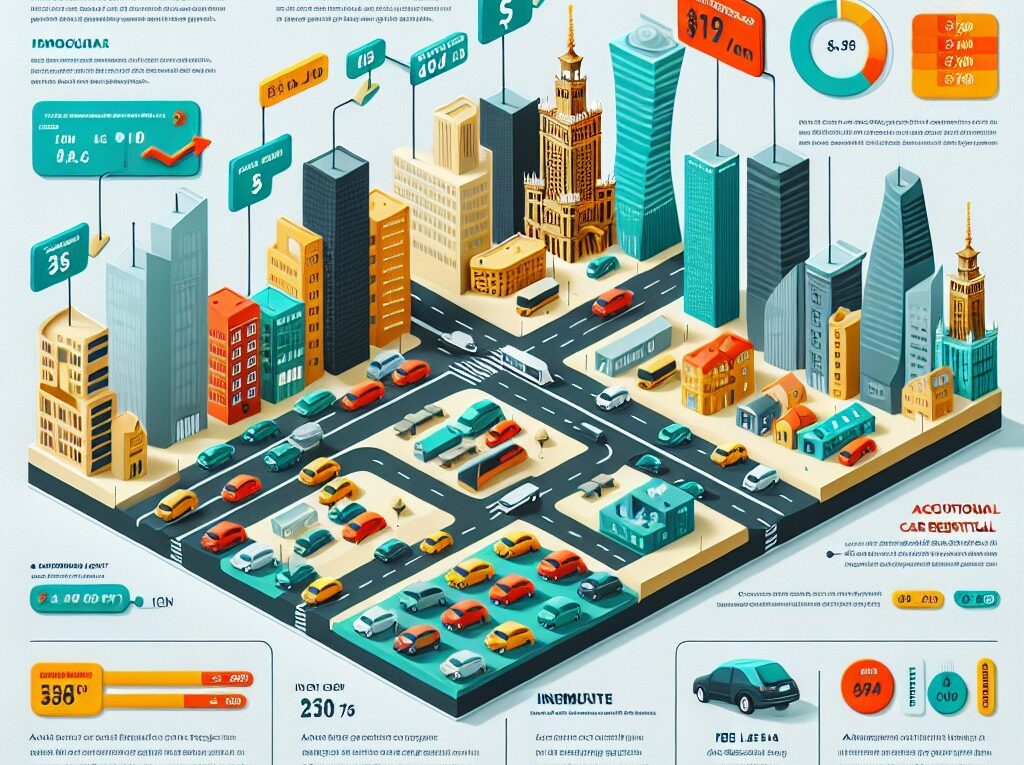 Koszt długoterminowego wynajmu aut w Warszawie