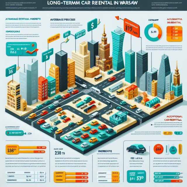 Koszt długoterminowego wynajmu aut w Warszawie