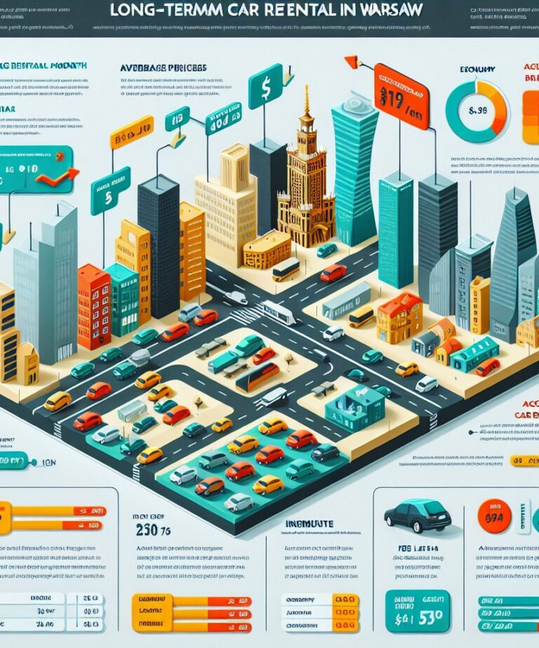 Koszt długoterminowego wynajmu aut w Warszawie