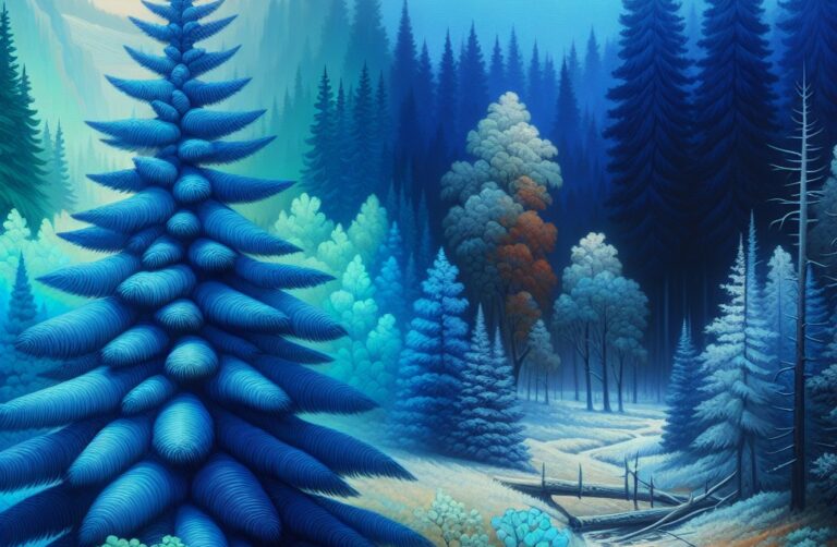 Blau Fichte