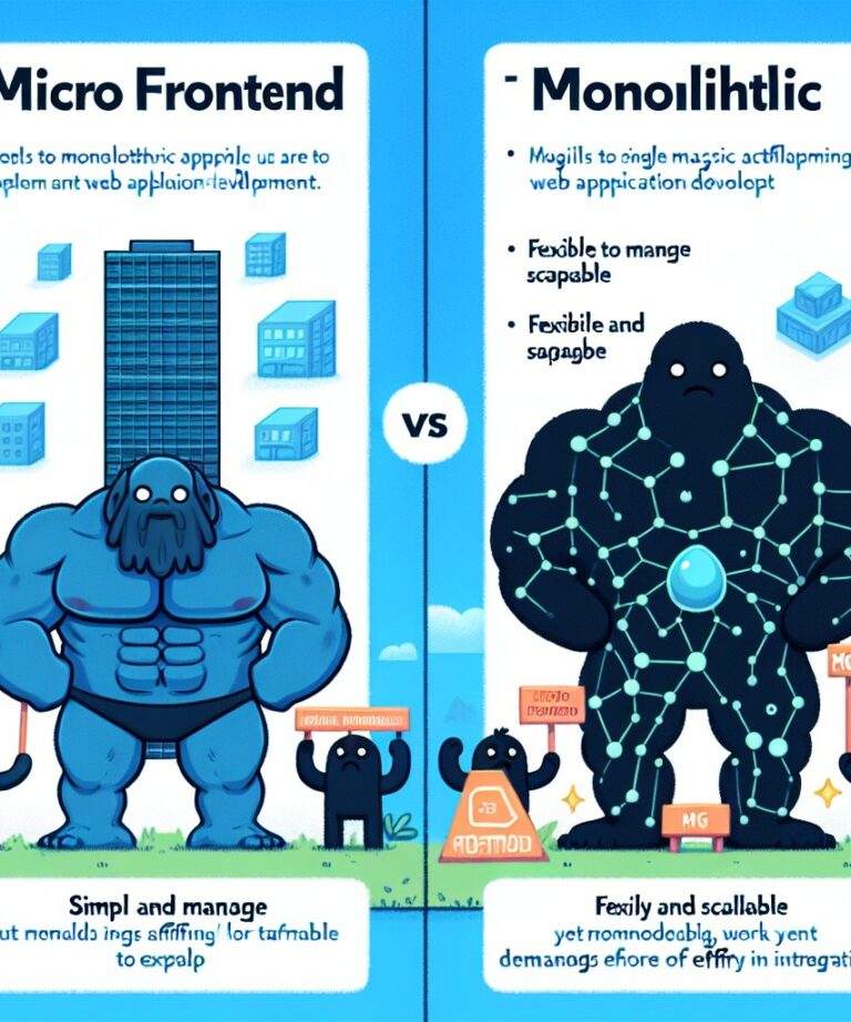 Co to jest architektura microfrontend i jak różni się od monolitycznej?