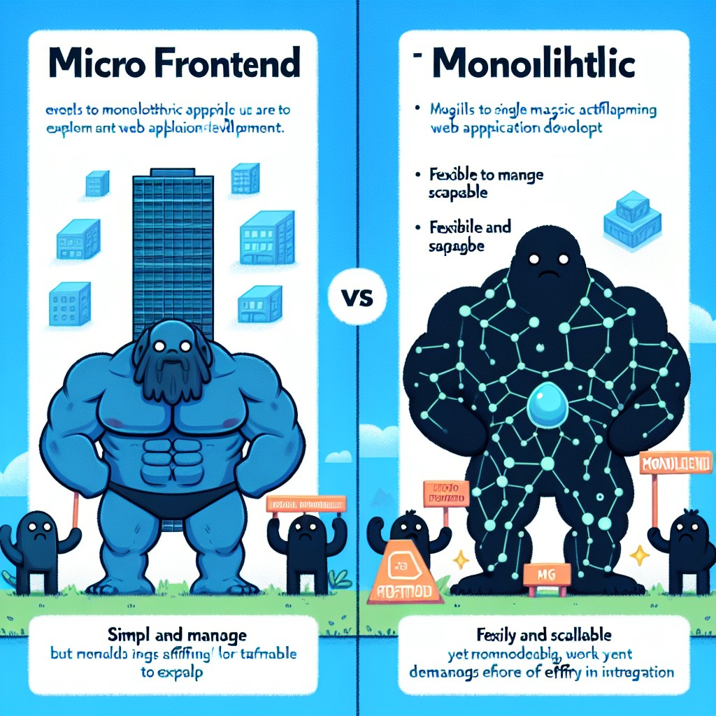 Co to jest architektura microfrontend i jak różni się od monolitycznej?