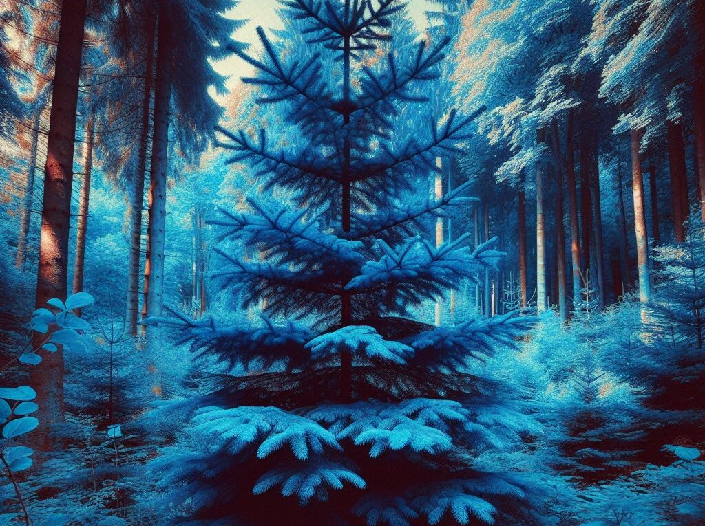 Blau Fichte