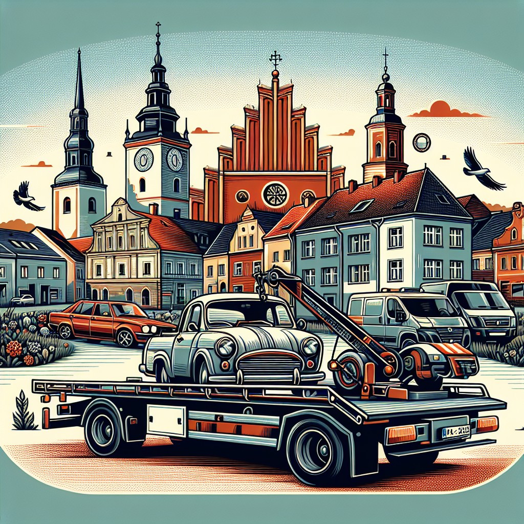 Holowanie Sieradz – kiedy wezwać lawetę zamiast holować samemu?